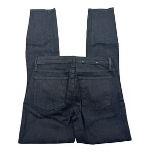 Helmut Lang Jeans Womens 24 Dark Wash Skinny Made USA 5W-DN0283 High Rise Denim